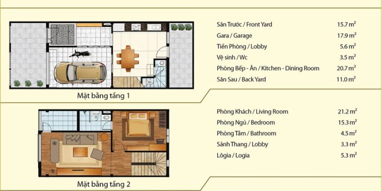 Villa 1